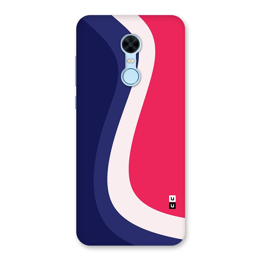 Colorful Wavy Print Back Case for Redmi Note 5