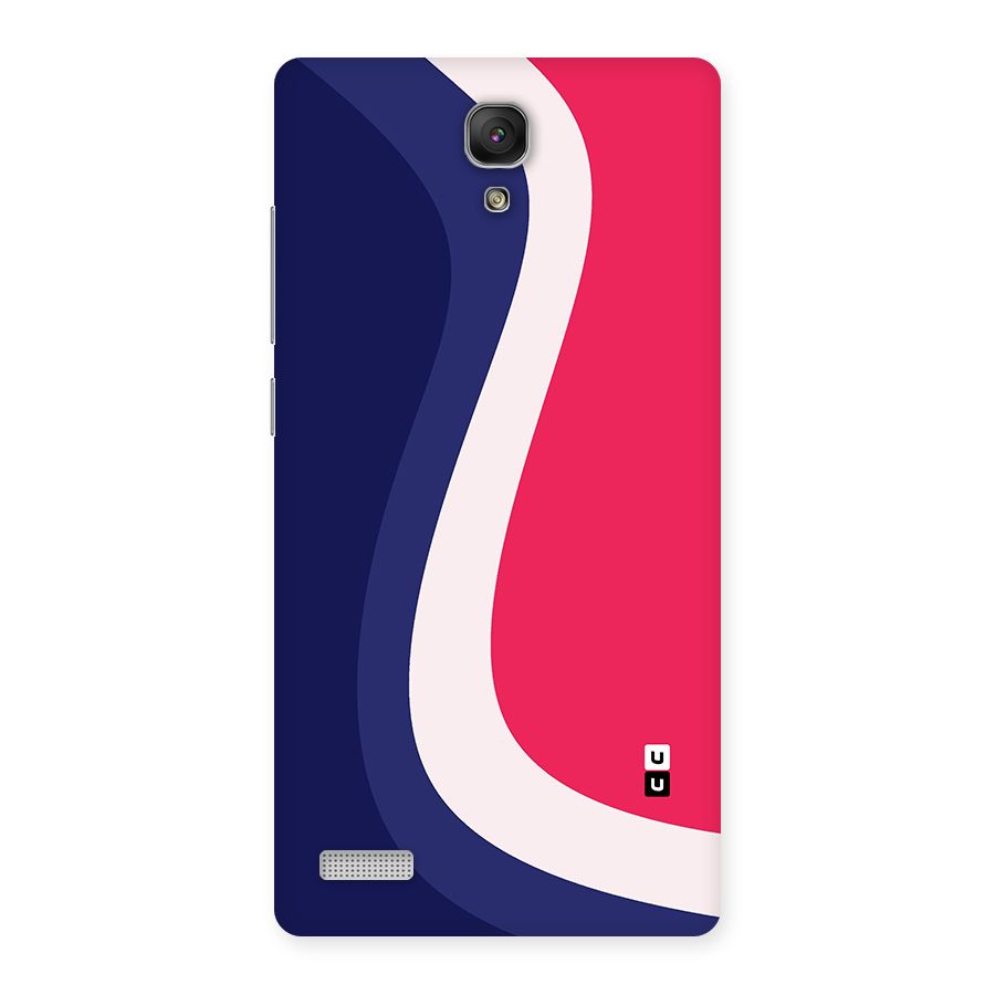 Colorful Wavy Print Back Case for Redmi Note Prime