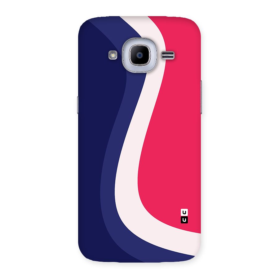 Colorful Wavy Print Back Case for Samsung Galaxy J2 2016