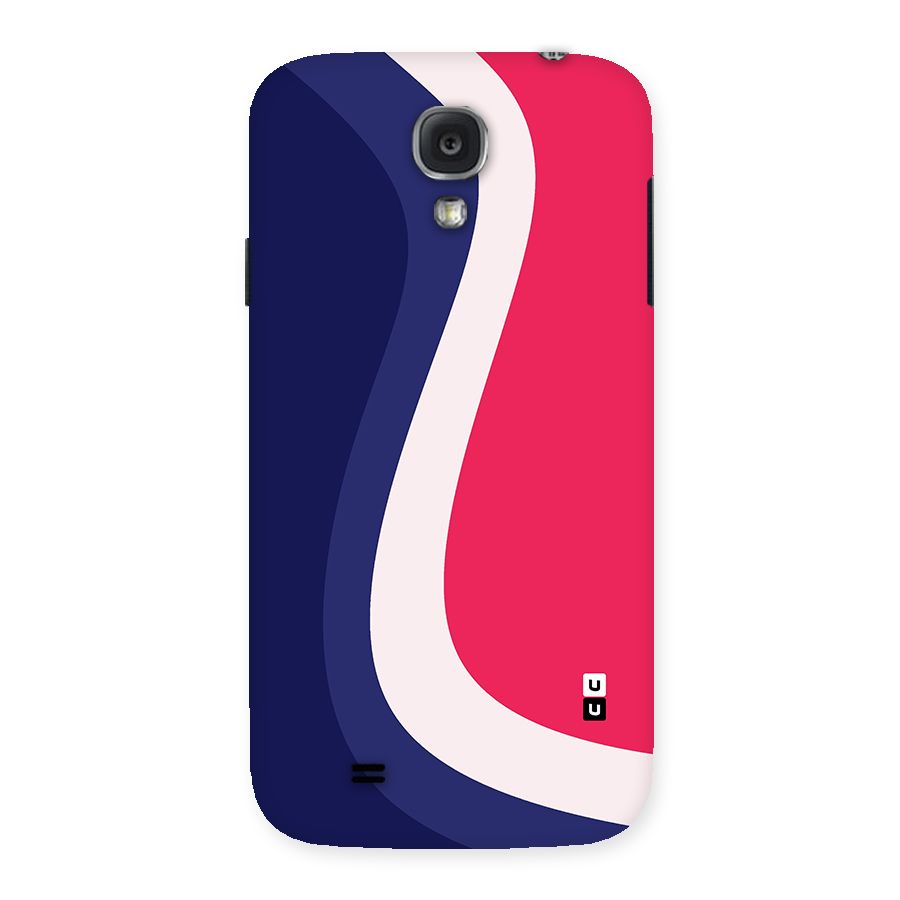 Colorful Wavy Print Back Case for Samsung Galaxy S4