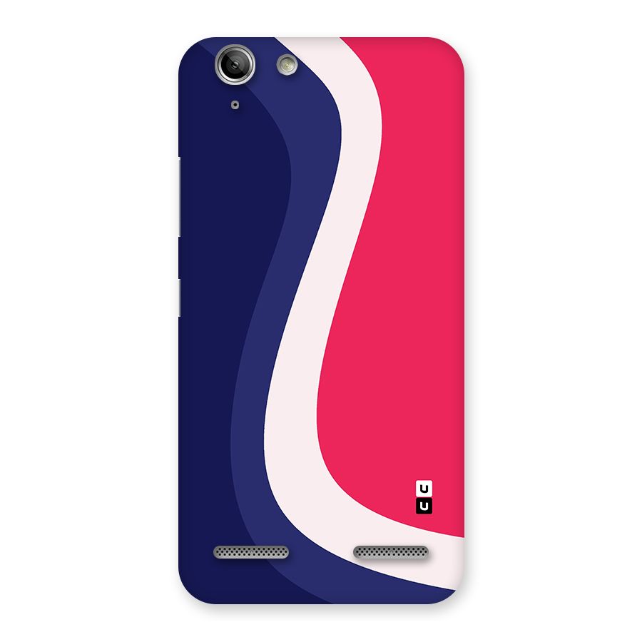 Colorful Wavy Print Back Case for Vibe K5