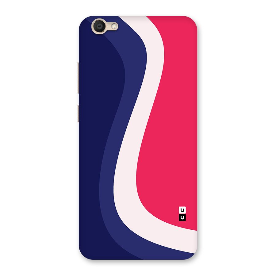 Colorful Wavy Print Back Case for Vivo V5