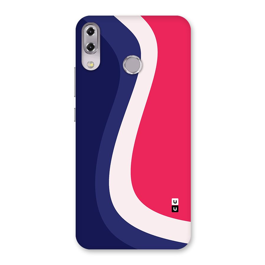 Colorful Wavy Print Back Case for Zenfone 5Z