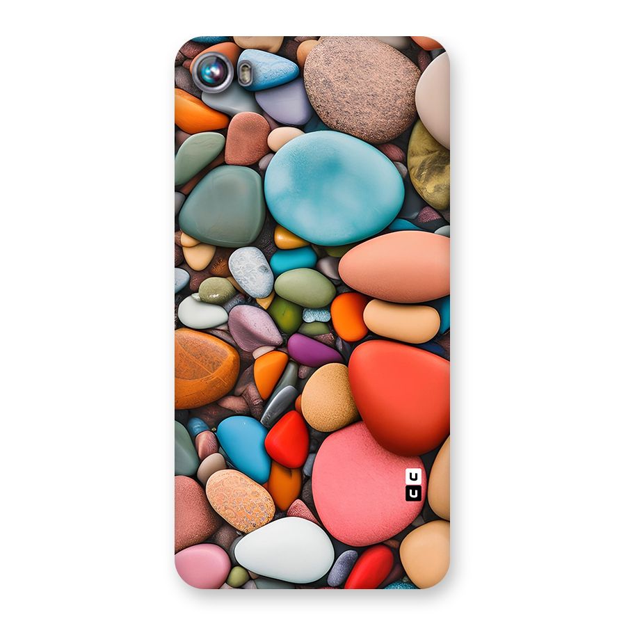 Colourful Stones Back Case for Canvas Fire 4 (A107)