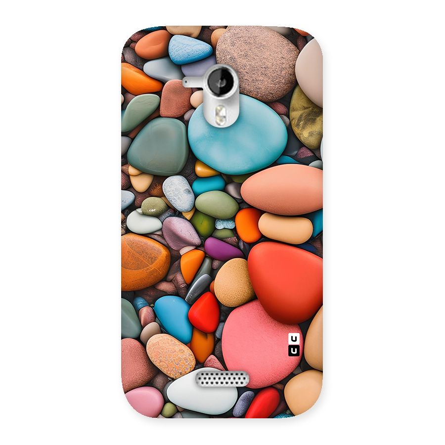 Colourful Stones Back Case for Canvas HD A116