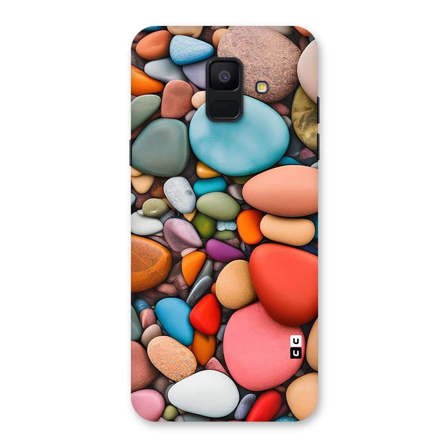 Colourful Stones Back Case for Galaxy A6 (2018)