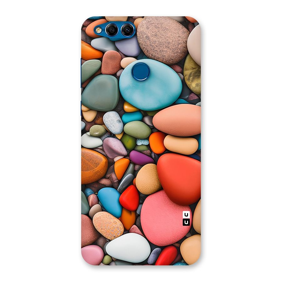 Colourful Stones Back Case for Honor 7X