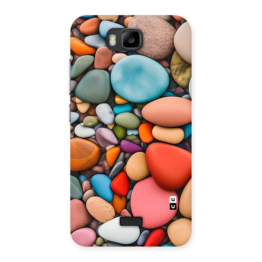 Colourful Stones Back Case for Honor Bee