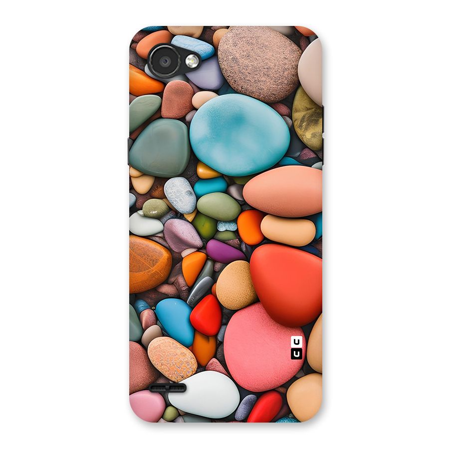 Colourful Stones Back Case for LG Q6