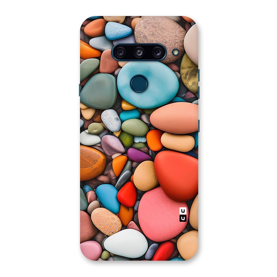 Colourful Stones Back Case for LG  V40 ThinQ