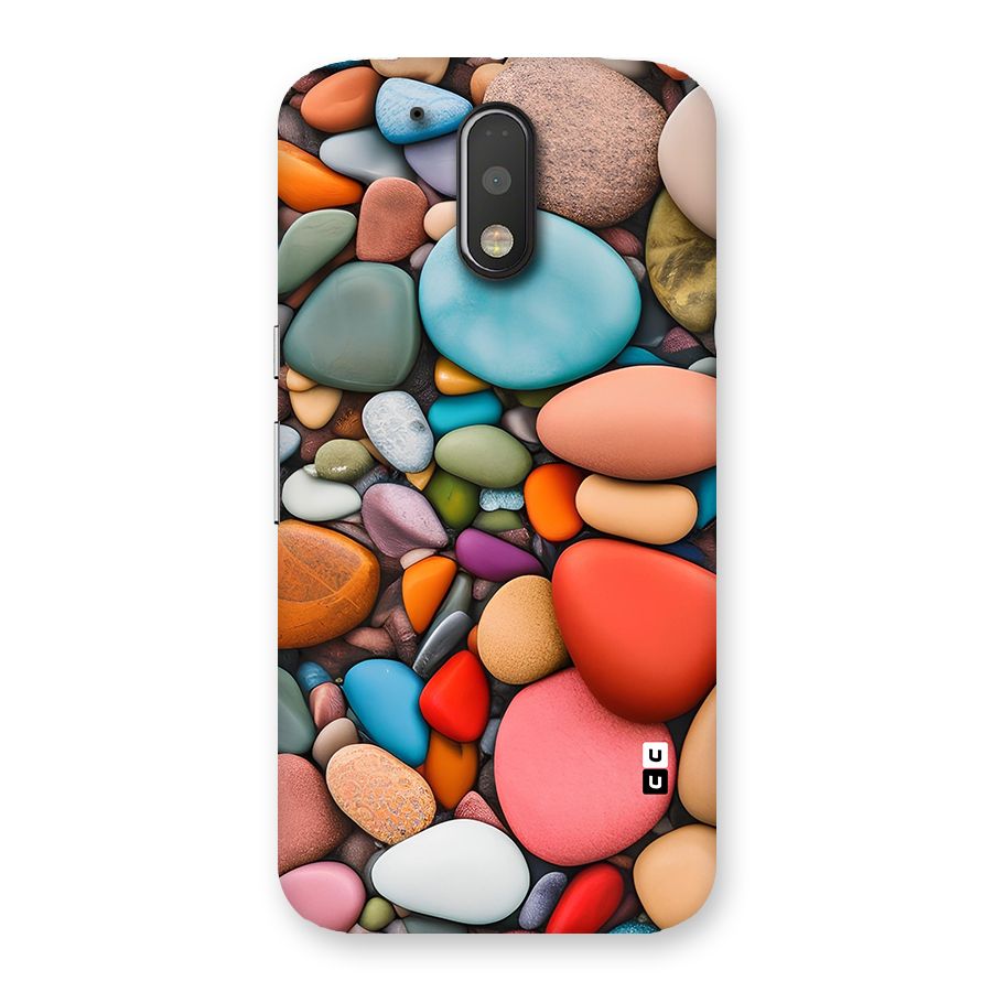 Colourful Stones Back Case for Moto G4 Plus