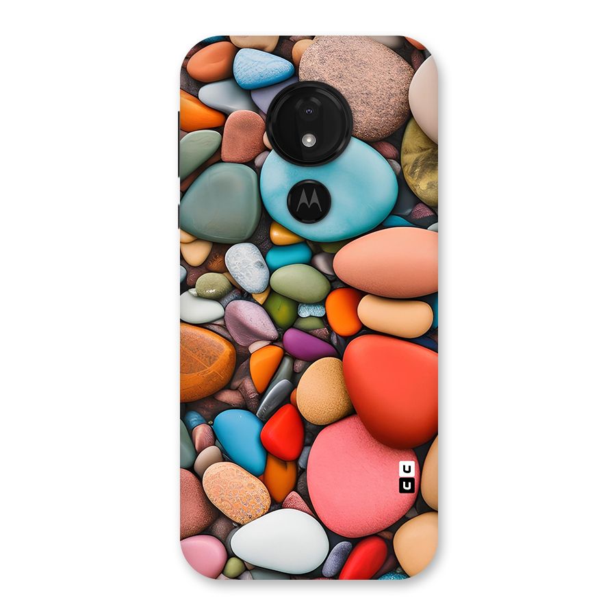 Colourful Stones Back Case for Moto G7 Power