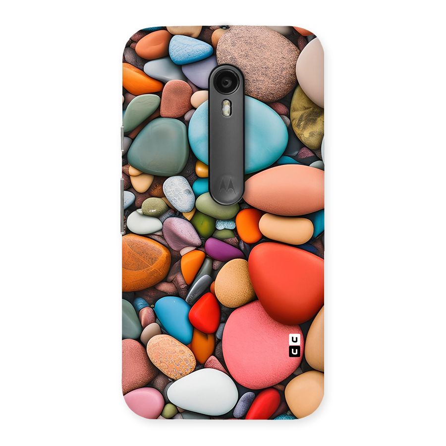 Colourful Stones Back Case for Moto G Turbo