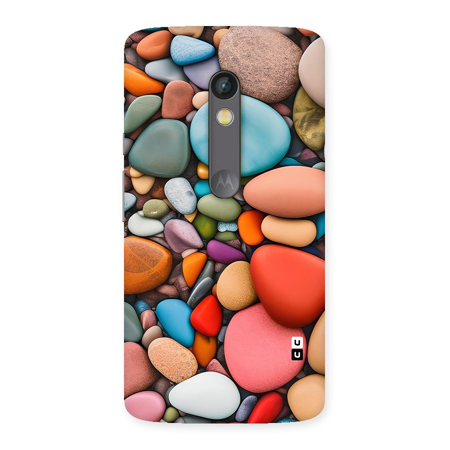 Colourful Stones Back Case for Moto X Play
