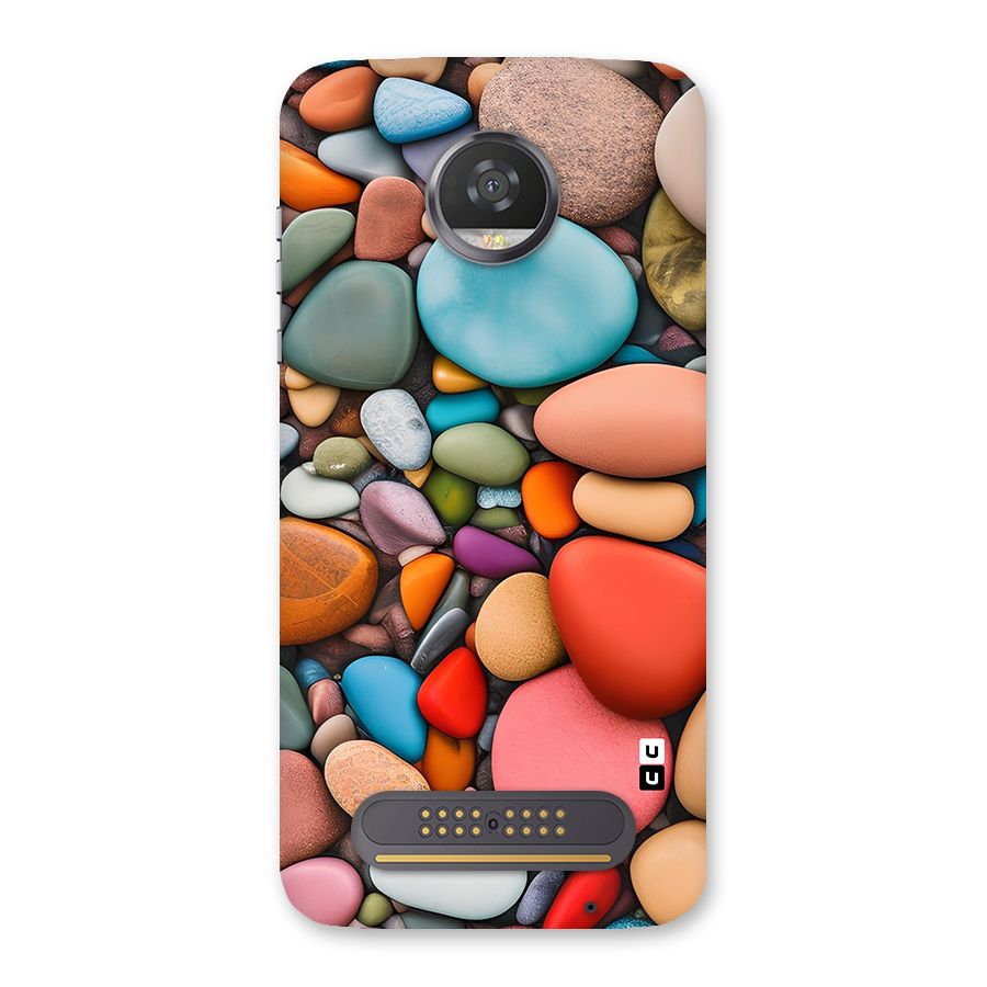 Colourful Stones Back Case for Moto Z2 Play