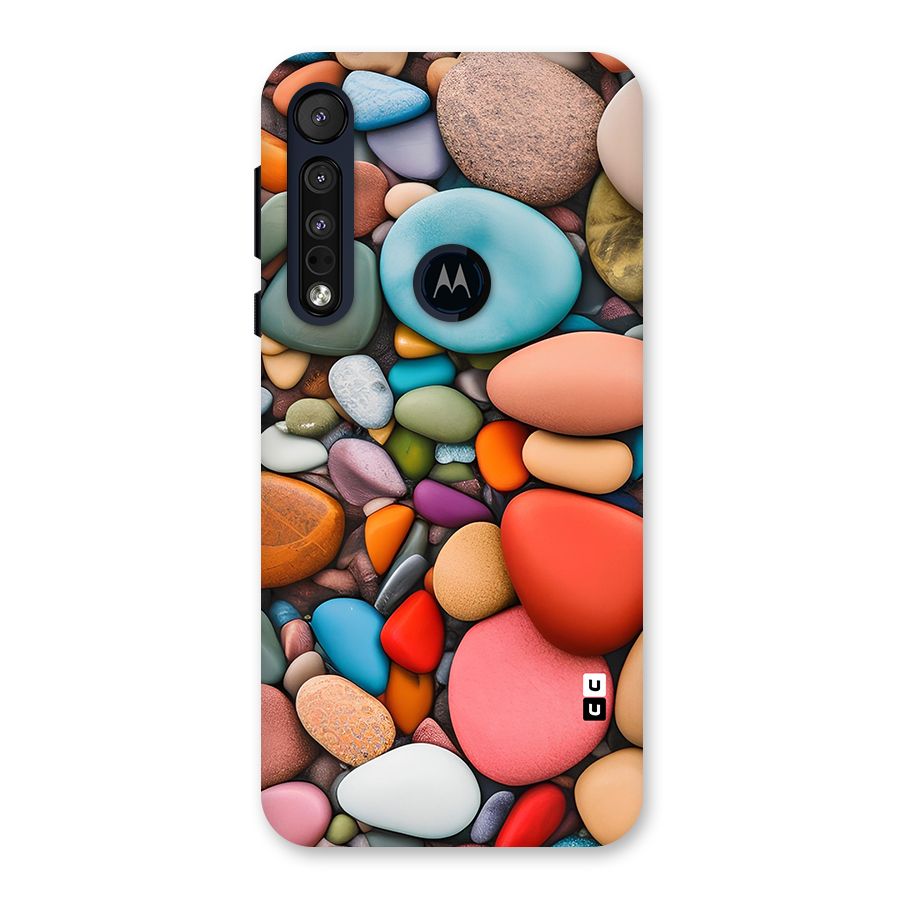 Colourful Stones Back Case for Motorola One Macro
