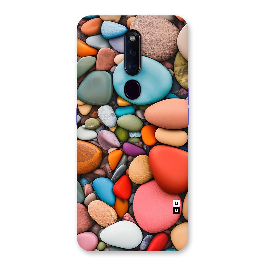 Colourful Stones Back Case for Oppo F11 Pro