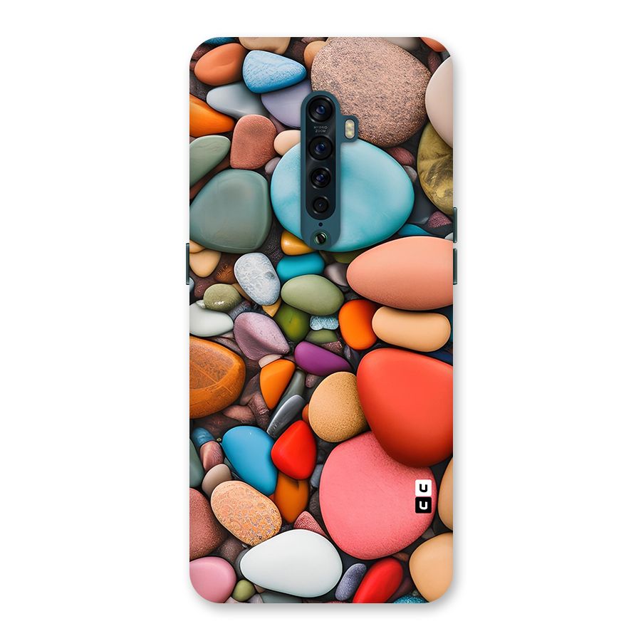 Colourful Stones Back Case for Oppo Reno2
