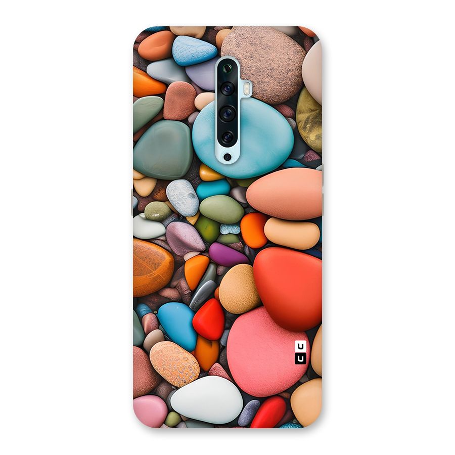 Colourful Stones Back Case for Oppo Reno2 Z