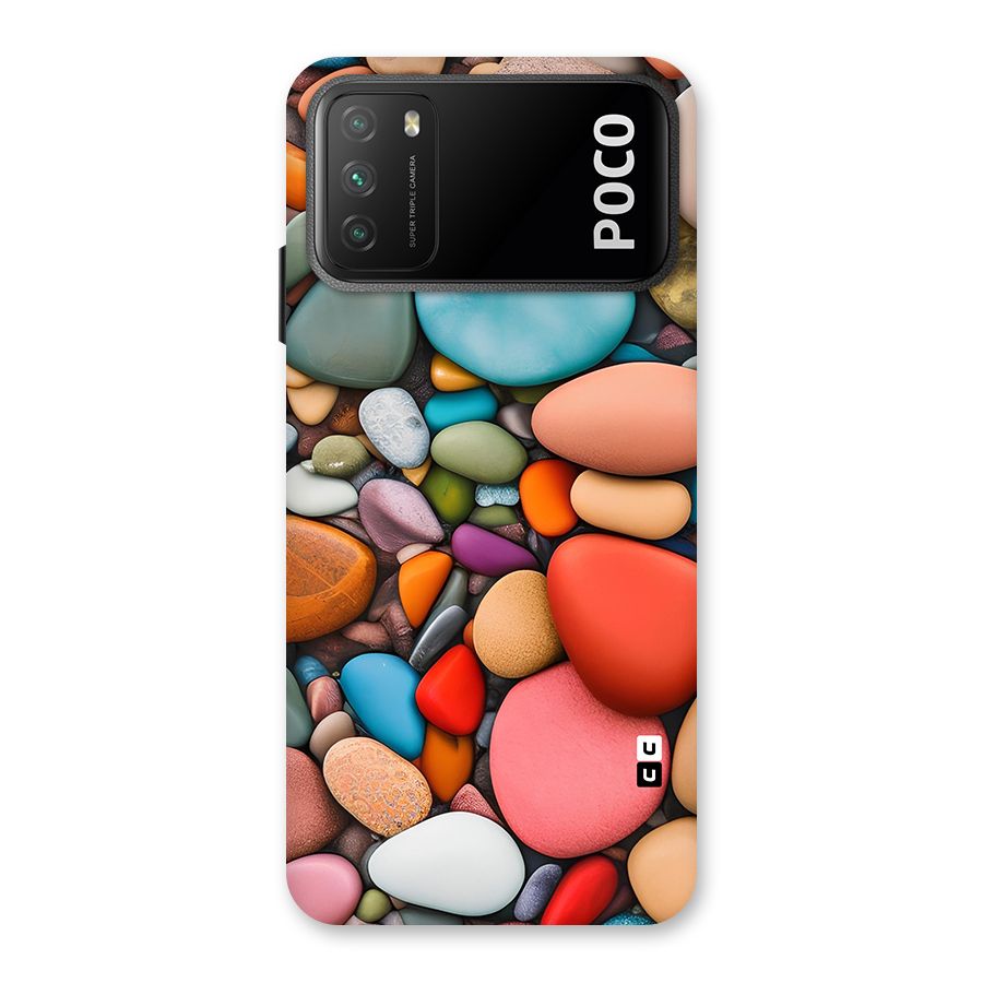 Colourful Stones Back Case for Poco M3