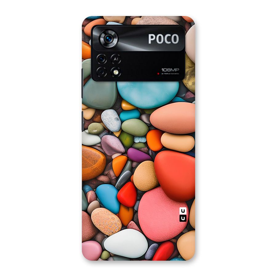 Colourful Stones Back Case for Poco X4 Pro 5G