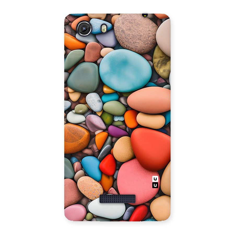 Colourful Stones Back Case for Unite 3