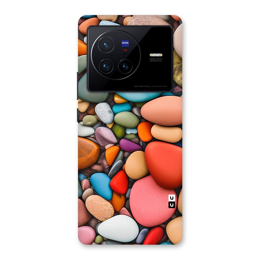 Colourful Stones Back Case for Vivo X80
