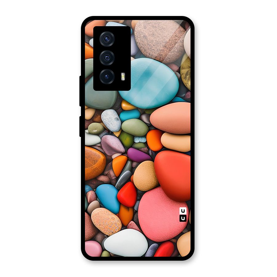 Colourful Stones Back Case for Vivo iQOO Z5