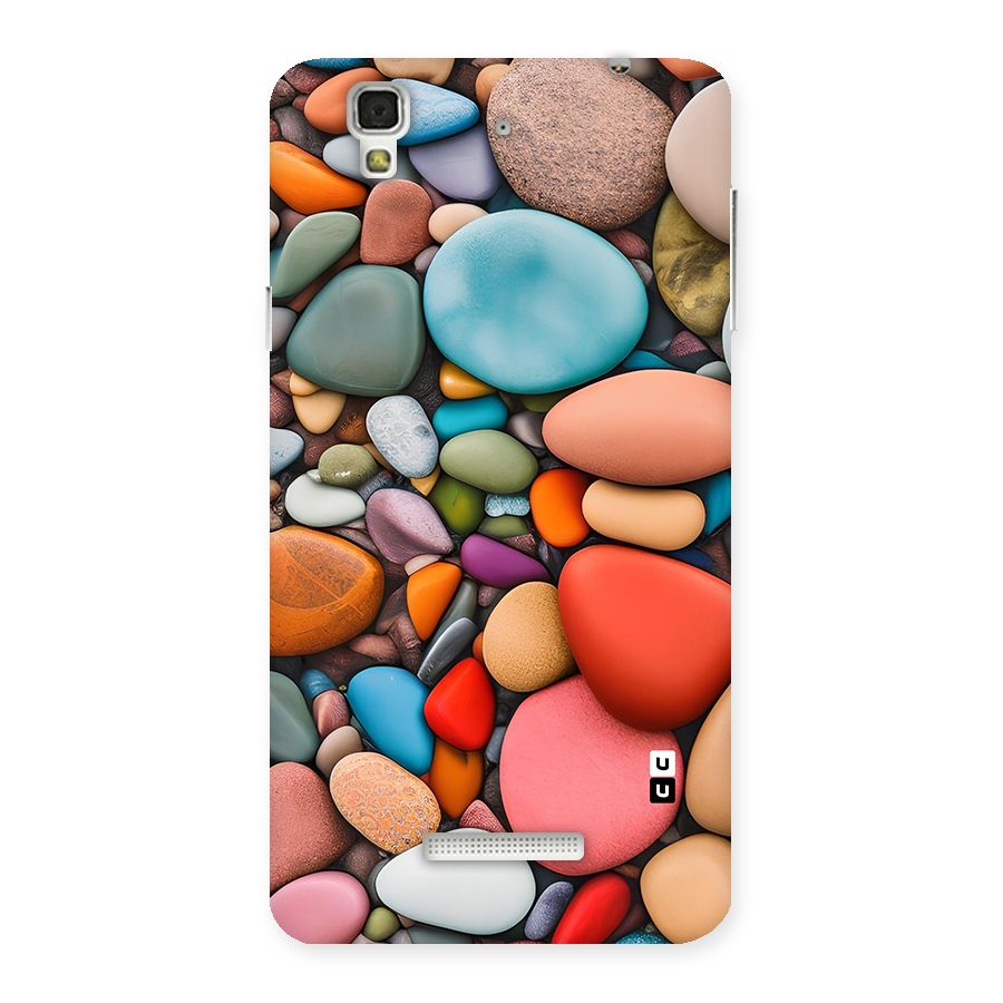 Colourful Stones Back Case for YU Yureka Plus