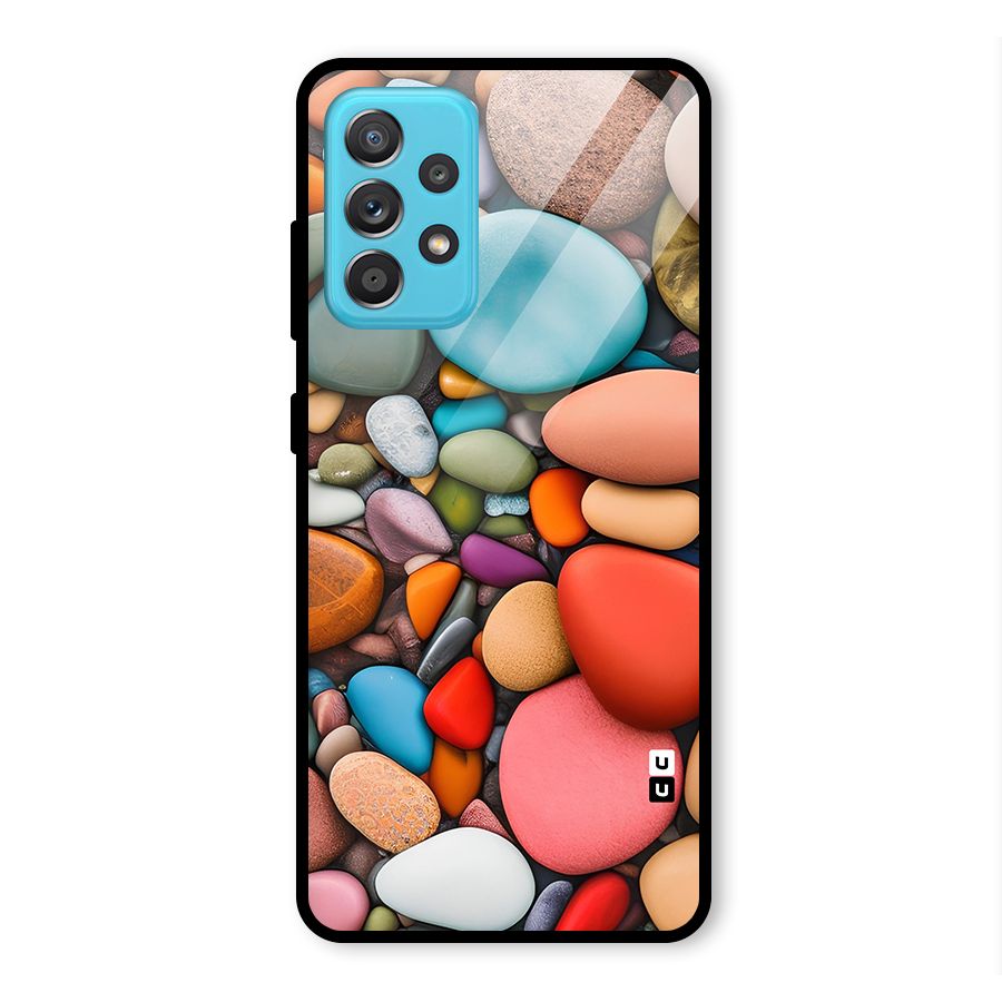Colourful Stones Glass Back Case for Galaxy A52