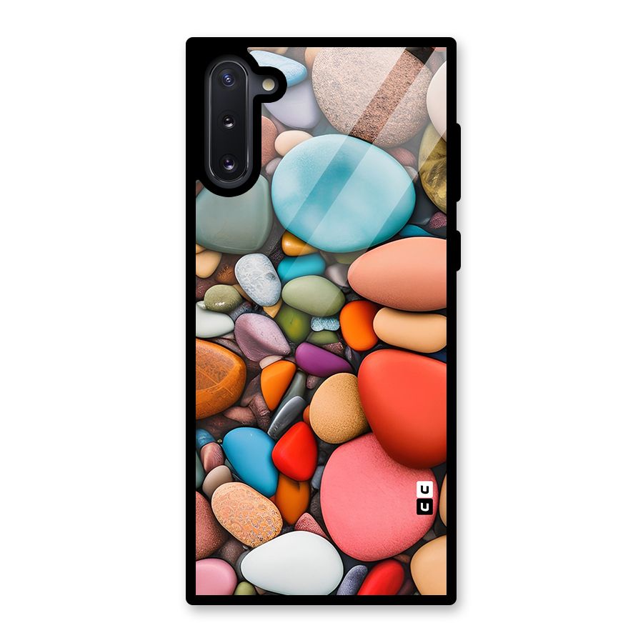 Colourful Stones Glass Back Case for Galaxy Note 10