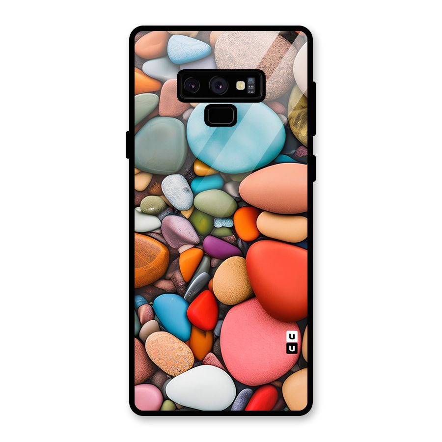 Colourful Stones Glass Back Case for Galaxy Note 9