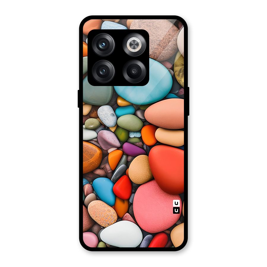 Colourful Stones Glass Back Case for OnePlus 10T