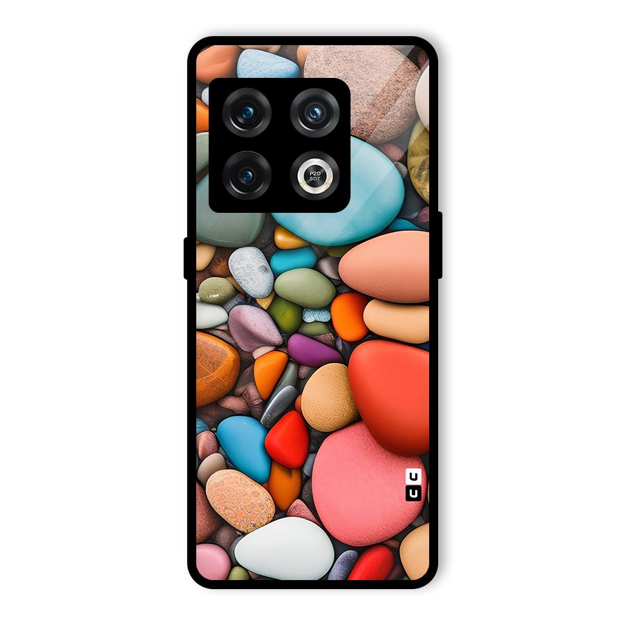 Colourful Stones Glass Back Case for OnePlus 10 Pro 5G