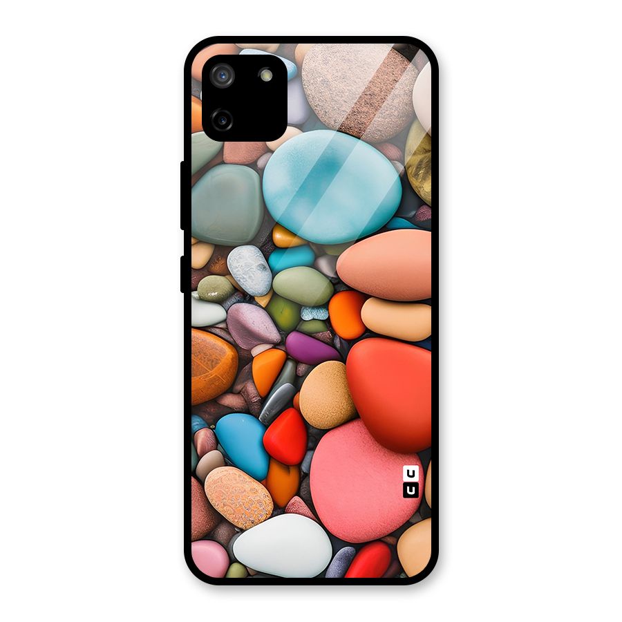 Colourful Stones Glass Back Case for Realme C11