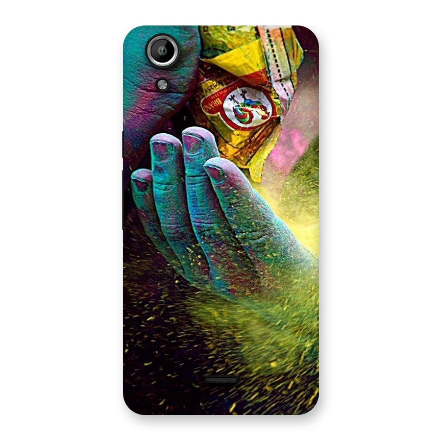 Colours Back Case for Micromax Canvas Selfie Lens Q345
