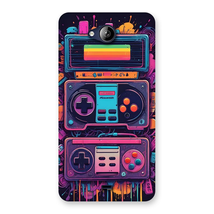 Comic Gaming Console Back Case for Canvas Play Q355