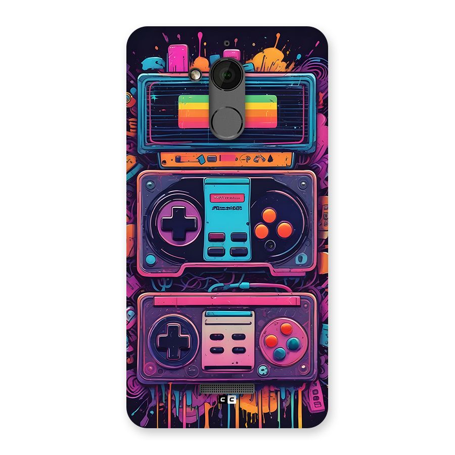 Comic Gaming Console Back Case for Coolpad Note 5