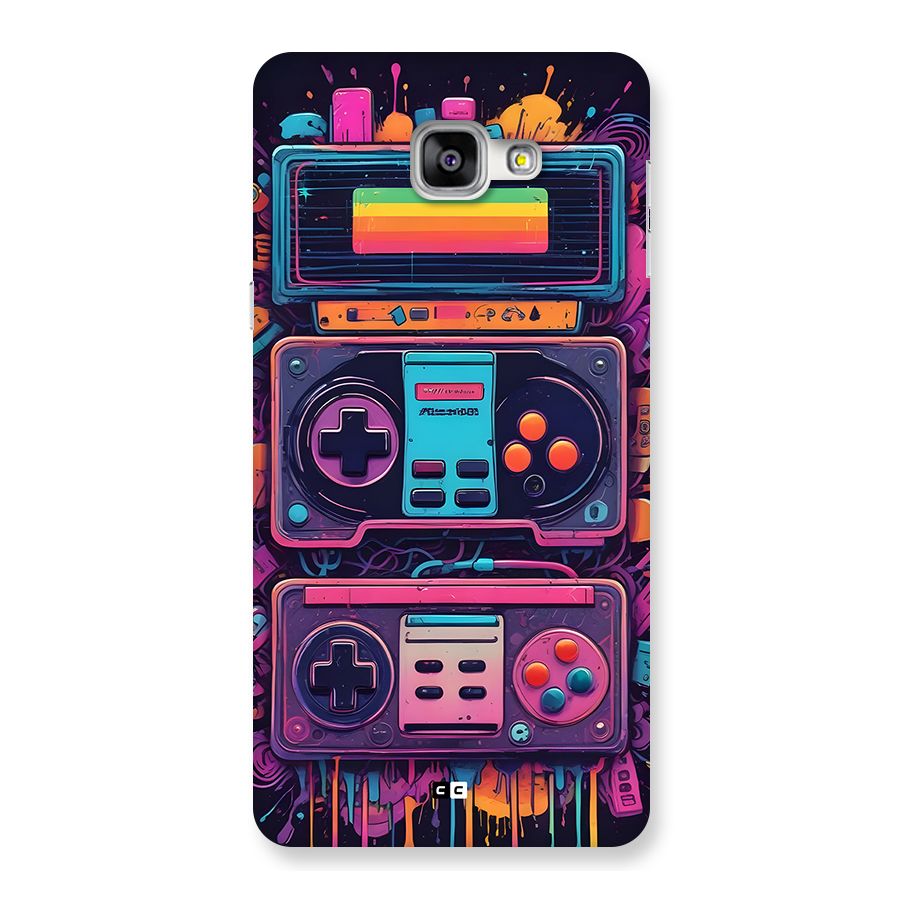 Comic Gaming Console Back Case for Galaxy A9