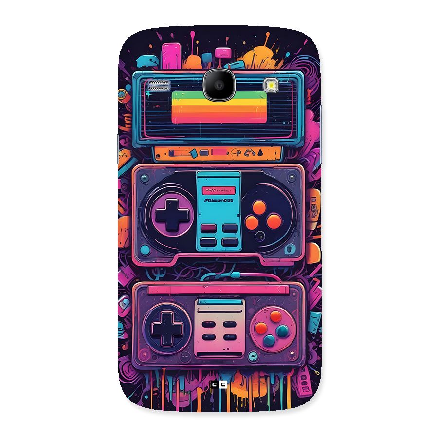 Comic Gaming Console Back Case for Galaxy Core