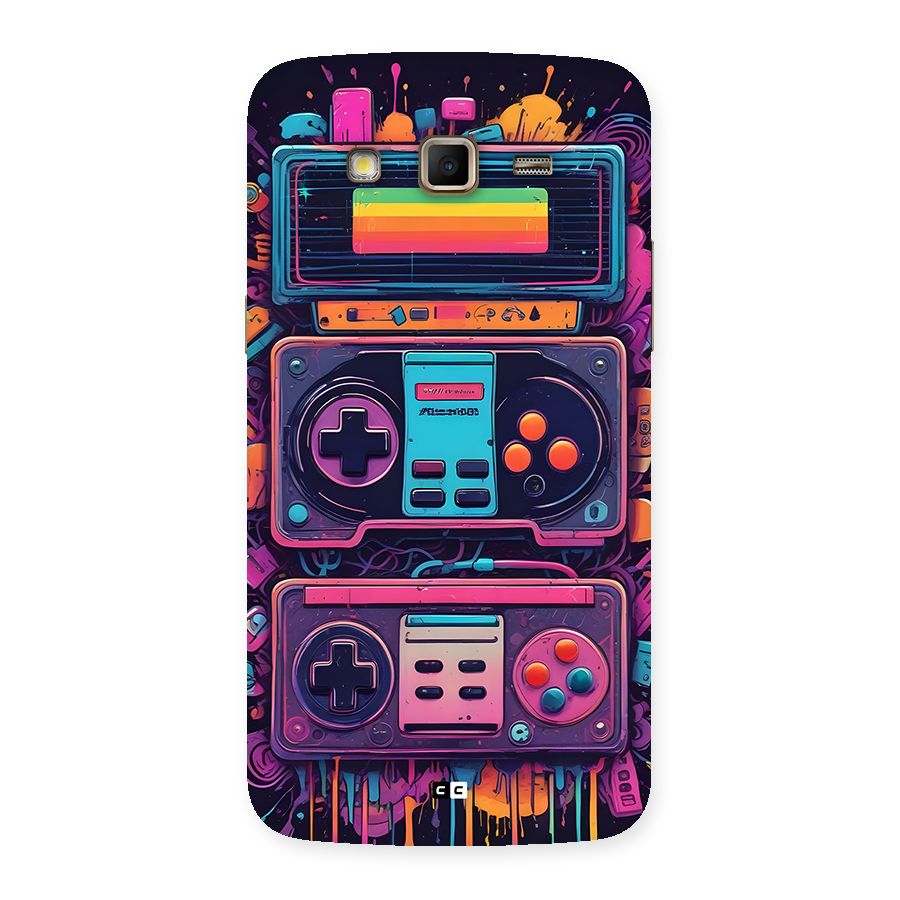 Comic Gaming Console Back Case for Galaxy Grand 2