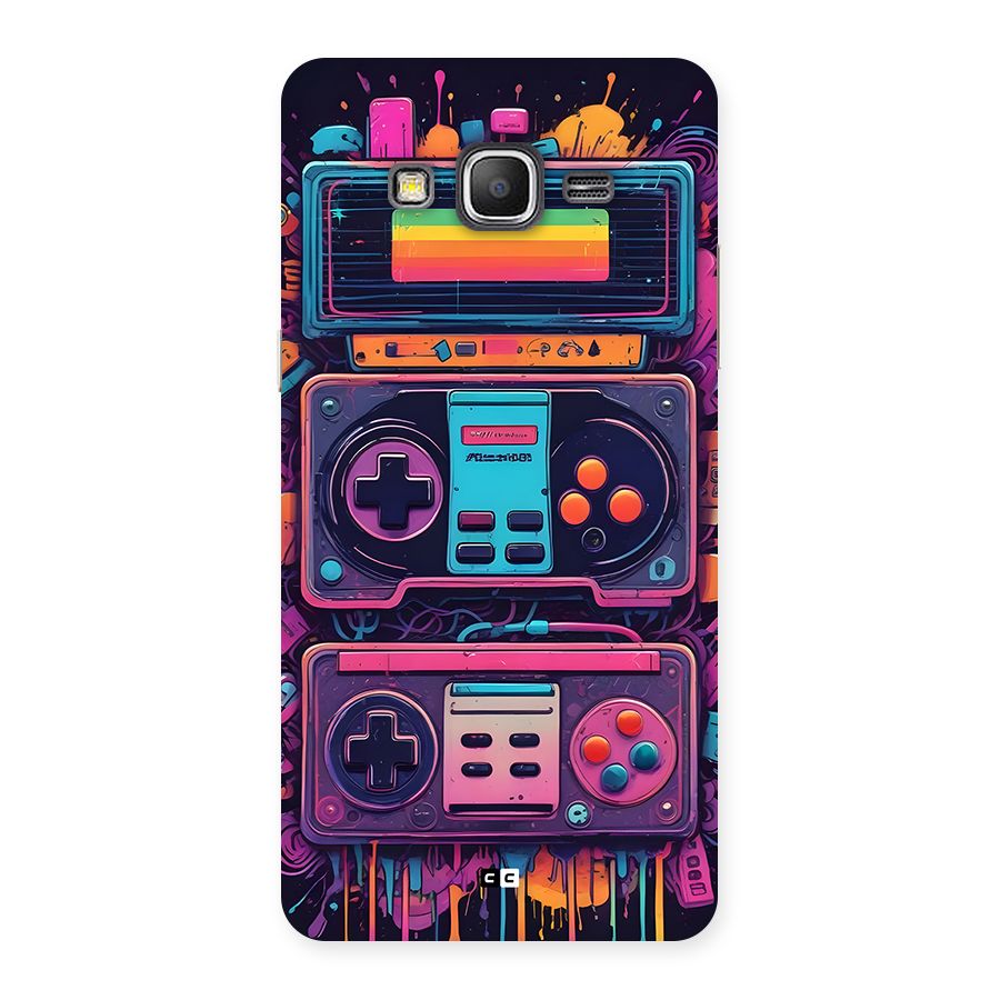 Comic Gaming Console Back Case for Galaxy Grand Prime