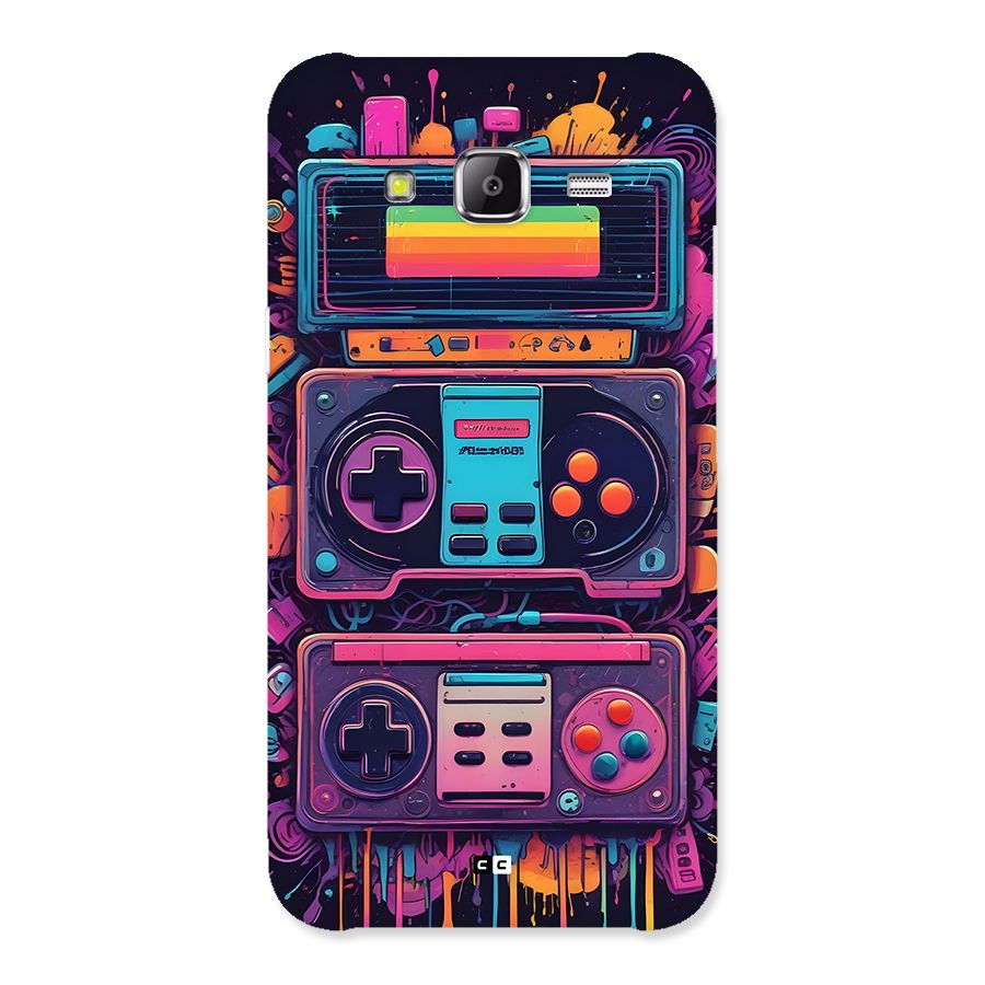 Comic Gaming Console Back Case for Galaxy J2 Prime