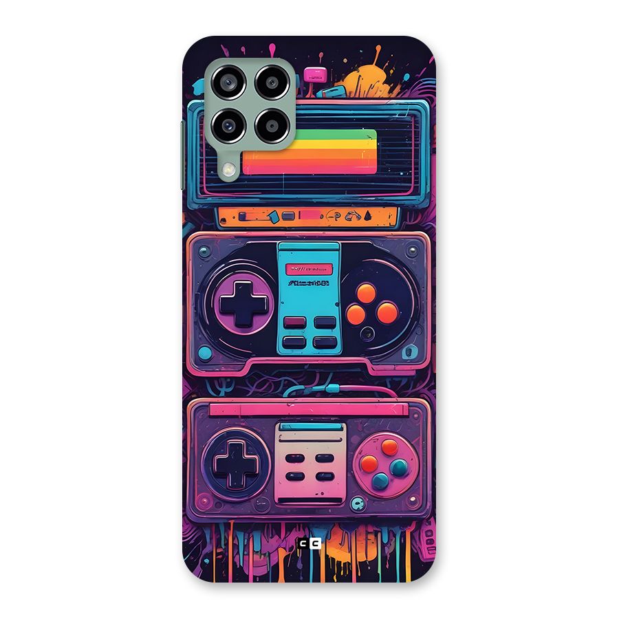 Comic Gaming Console Back Case for Galaxy M33