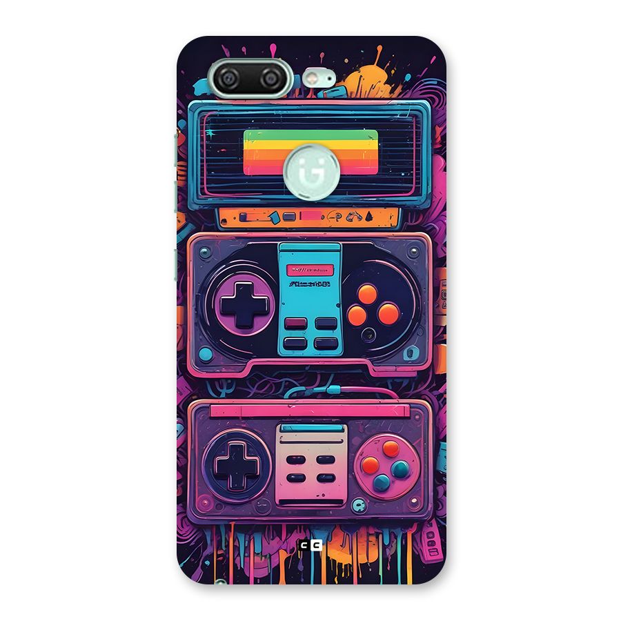 Comic Gaming Console Back Case for Gionee S10