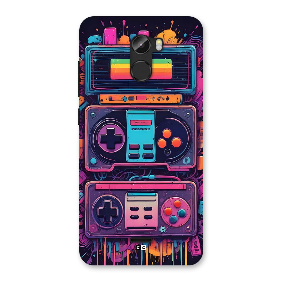 Comic Gaming Console Back Case for Gionee X1