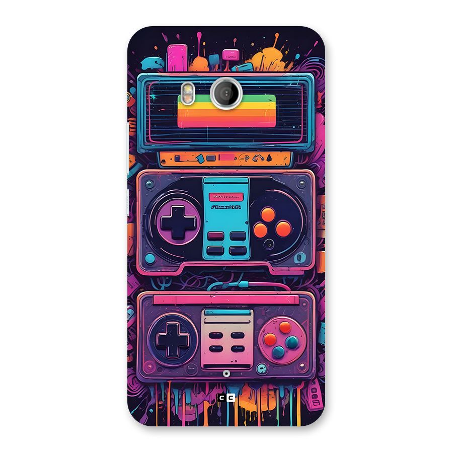 Comic Gaming Console Back Case for HTC U11