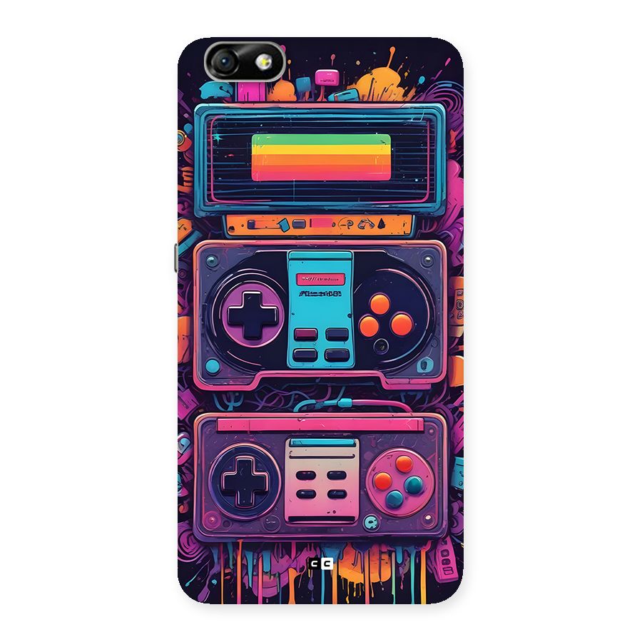 Comic Gaming Console Back Case for Honor 4X