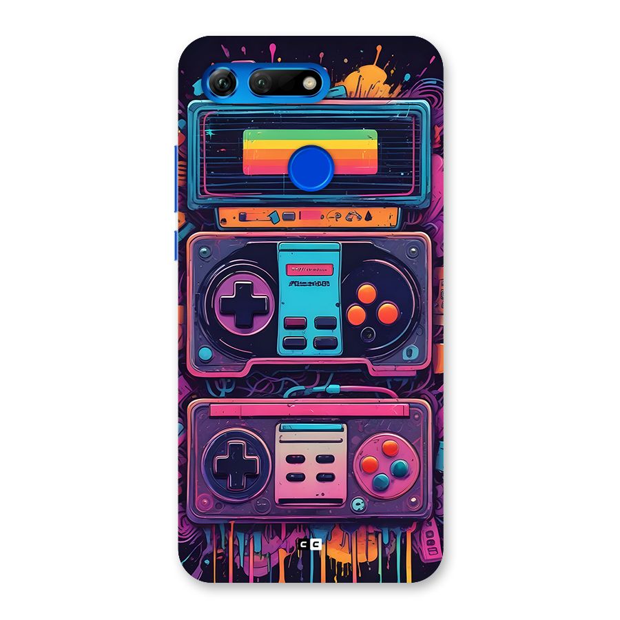 Comic Gaming Console Back Case for Honor View 20