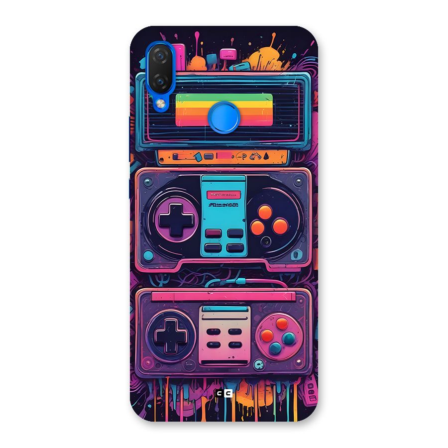 Comic Gaming Console Back Case for Huawei P Smart Plus